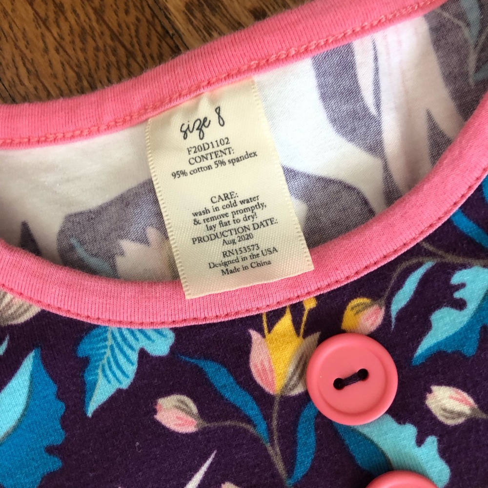 Eleanor Rose girls unicorn dress size 8 - Picture 3 of 6